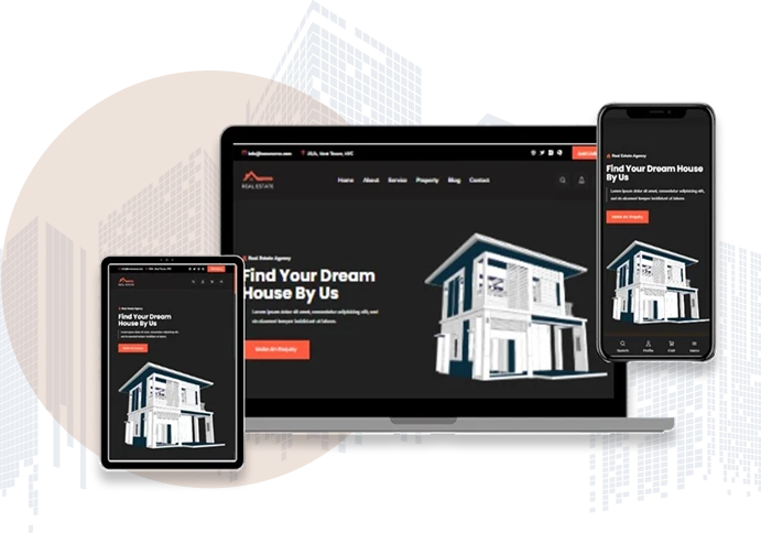Advanced Professional real estate web development services