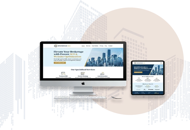 Real Estate Broker Website Design SEO-Optimized Real Estate Broker Website