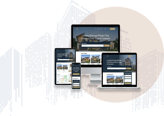 Real Estate Broker Website Design Commercial Real Estate Broker Website Design