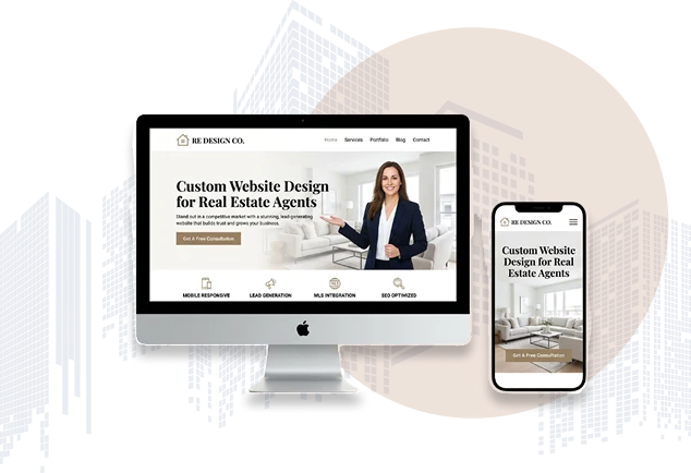 Real Estate Agent Website Design Custom Real Estate Agent Website Design