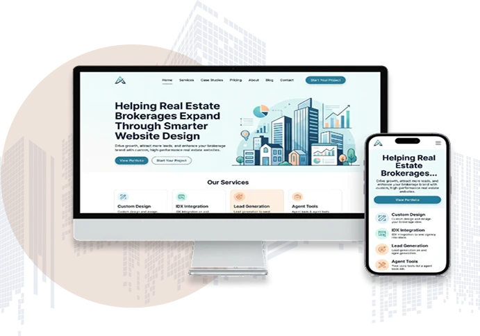 Real Estate Broker Website Design High-Converting Real Estate Broker Website Design