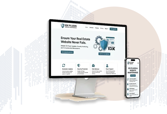 Real Estate Website Maintenance Real estate website with IDX plugin support