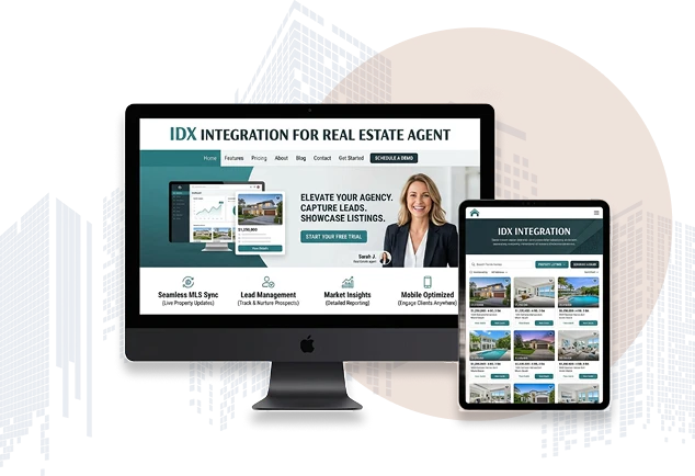 Real Estate Agent Website Design Real Estate Agent Website with IDX Integration