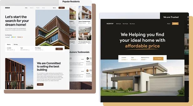 Real Estate Web Development