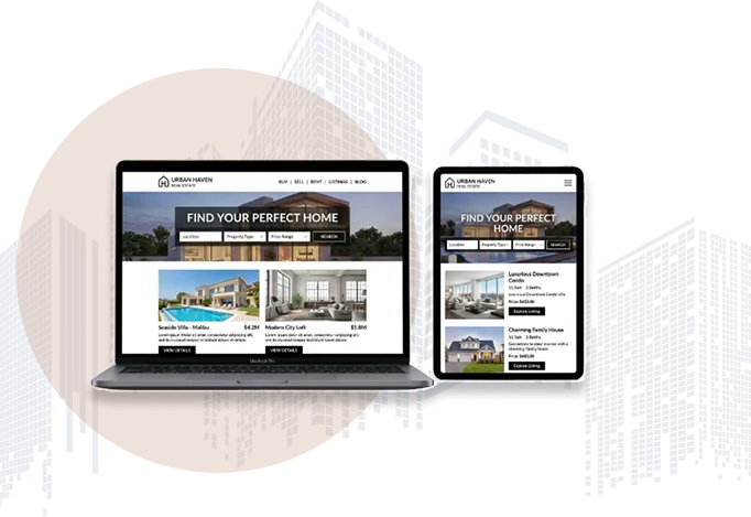 Real Estate WordPress Website Design Professional Real Estate WordPress Website Design