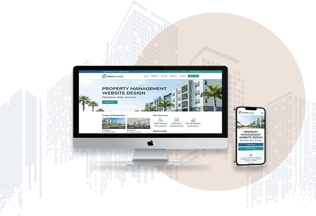 Property Management Company Website Design