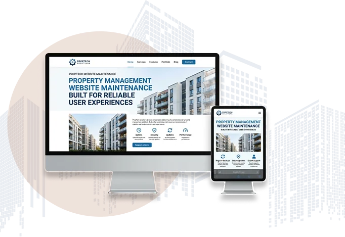 Real Estate Website Maintenance Property management website maintenance
