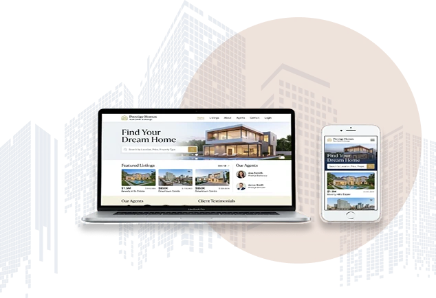 Real Estate Broker Website Design Professional Real Estate Broker Website Design
