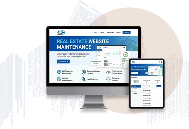 Real Estate Website Maintenance Real Estate Website Maintenance Services