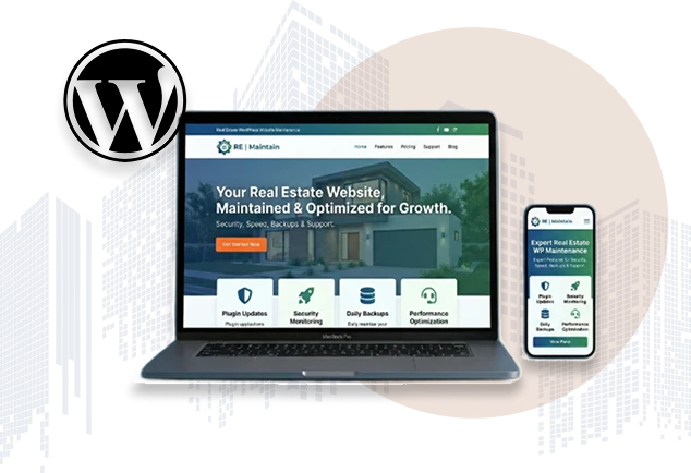 Real estate Wordpress Maintenance Services