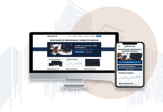 Real Estate Broker Website Design Responsive Real Estate Broker Website Design