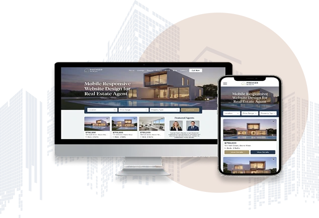 Real Estate Agent Website Design Mobile Responsive Real Estate Agent Website Design