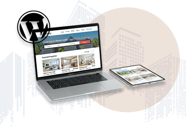Real Estate WordPress Website Design Real Estate WordPress Development