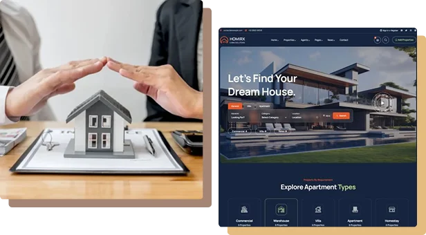 Real Estate Firm Website Design